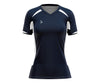 Ladies Ultra Jersey Navy - Front